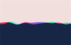 HTML5 Canvas流动的波浪特效